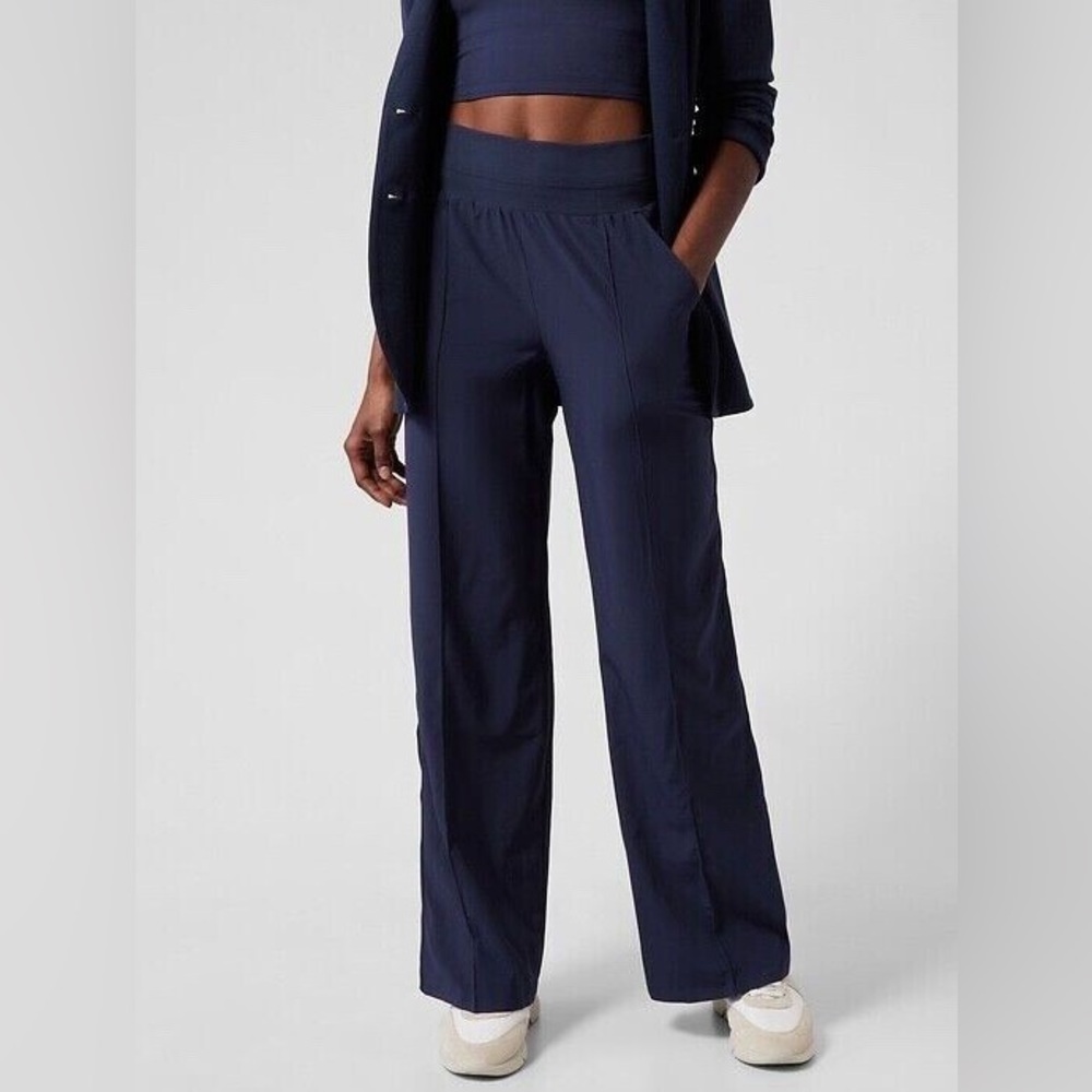 Athleta Nolita Wide Leg Pants - 6 Tall